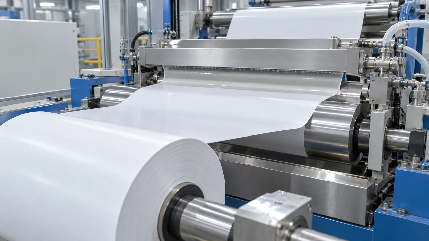 In-house thermal paper coating line